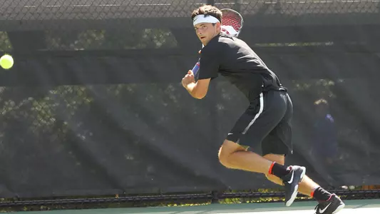Princeton University men's tennis action, Princeton, NJ, September 20, 2019.