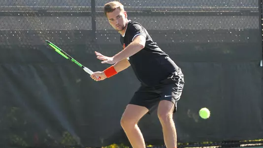 Princeton University men's tennis action, Princeton, NJ, September 20, 2019.