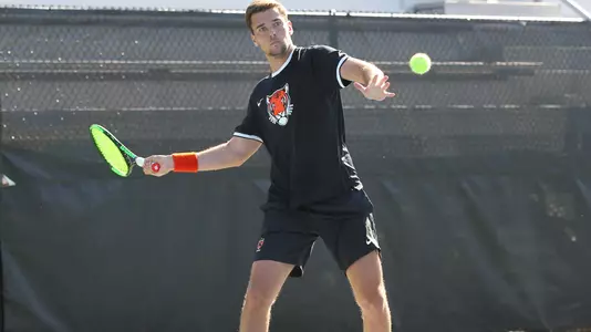 Princeton University men's tennis action, Princeton, NJ, September 20, 2019.