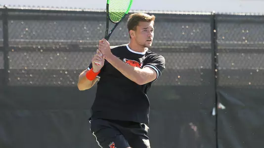 Princeton University men's tennis action, Princeton, NJ, September 20, 2019.