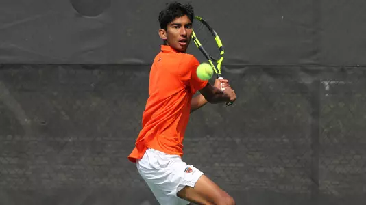 Princeton University men's tennis action, Princeton, NJ, September 20, 2019.