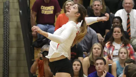 Princeton University women's volleyball vs. Penn, Princeton, NJ, September 25, 2015.