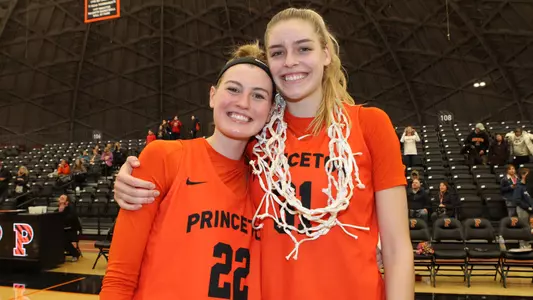 Taylor Baur and Bella Alarie