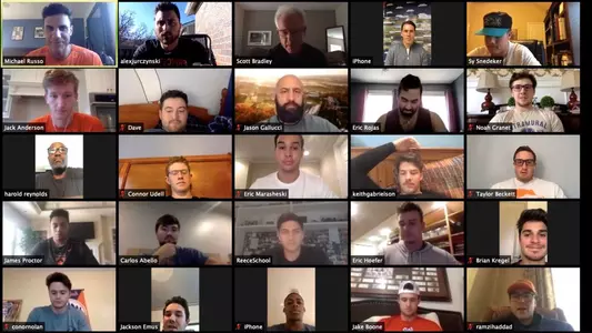 Zoom Meeting Baseball