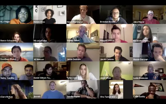 Zoom Kickoff Call with Team Captains and Alums