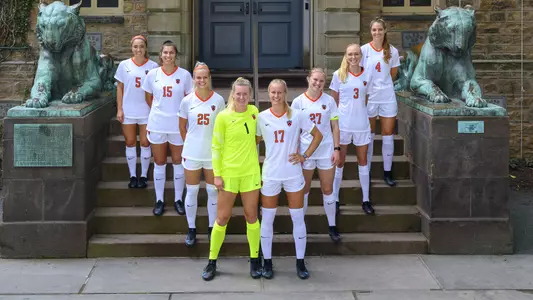 women's soccer class of 2022 posed photo