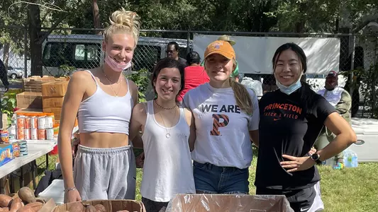 Women's Track at Operation Trenton Rebuild