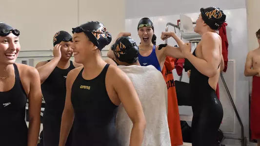Women's swim group photo