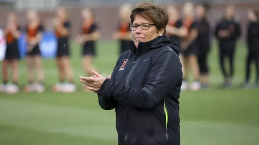 Princeton women's lacrosse versus the Florida Gators on Tuesday, March 19, 2019 at Donald R. Dizney Stadium in Gainesville, Fla. (Photo by Matt Stamey)