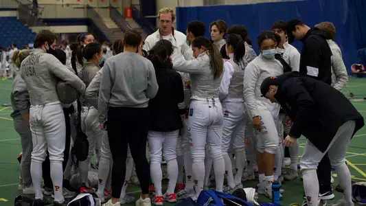 fencing huddle