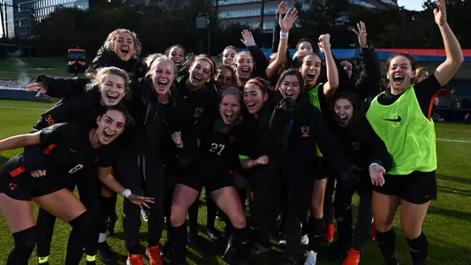 women's soccer celebration photo
