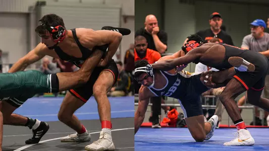 Patrick Glory and Quincy Monday action photos