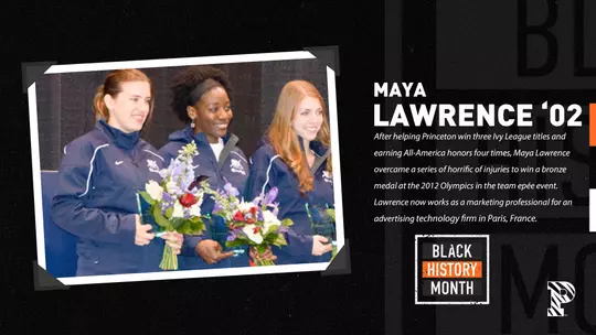Maya Lawrence Black History Month graphic