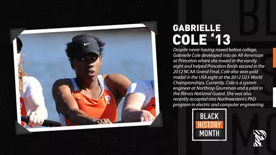 Gabrielle Cole Black History Month graphic
