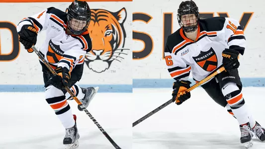 Claire Thompson and Sarah Fillier action photos