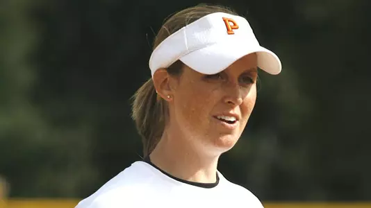 Maureen Barron coaching action