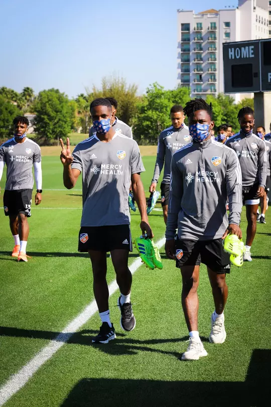 Malik Pinto Trains With FC Cincinnati