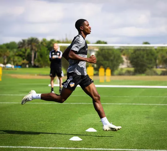 Malik Pinto Trains With FC Cincinnati