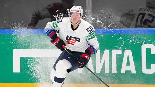 Eric Robinson at the 2021 Men's World Championships