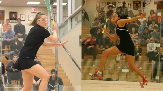 Olivia Fiechter and Nicole Bunyan action photo