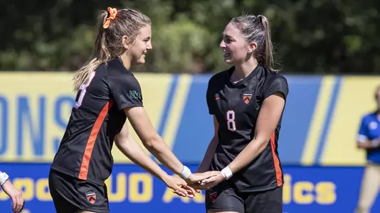 Heather MacNab and Gracyn Kuerner celebration shot
