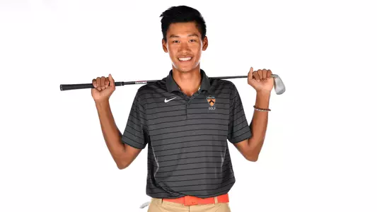 William Huang posed photo