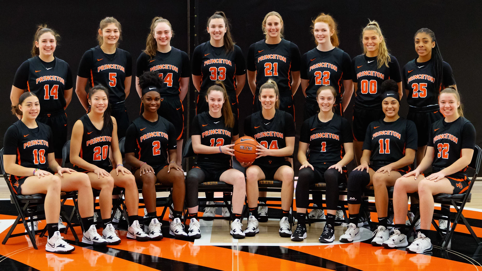Princeton Women's Basketball - 2021-22 Team Photo