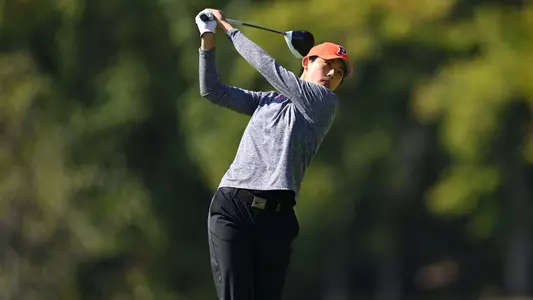 Victoria Liu action photo at Baltusrol