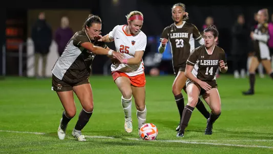 Kelsee Wozniak action vs. Lehigh
