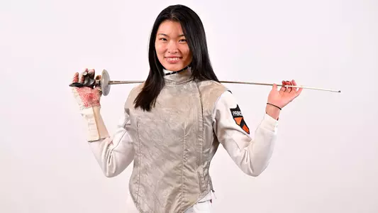 May Tieu posed photo