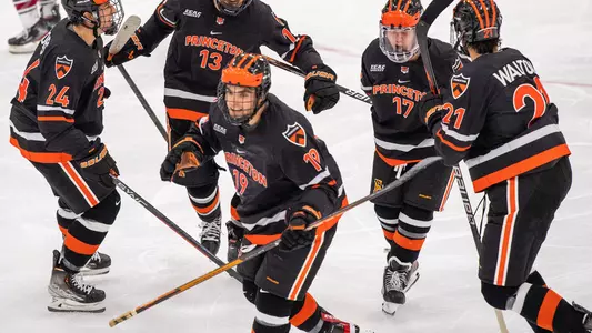 Jack Cronin celebrates at Harvard