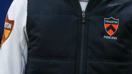 princeton fencing logo on jacket