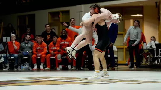 Travis Stefanik action photo vs. Lehigh