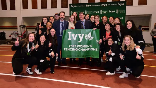 women's fencing trophy photo