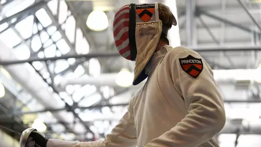 Fencing action photo