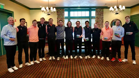 Princeton Invitational team posed photo