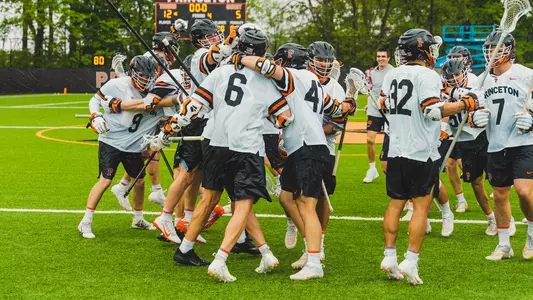 2022 Men's Lacrosse NCAA Celebration vs BU