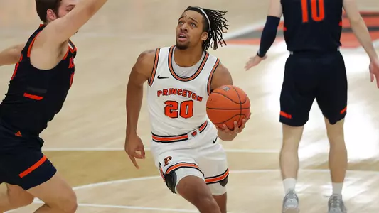 Princeton MenÃs Basketball hosts Bucknell University on December 7, 2021.