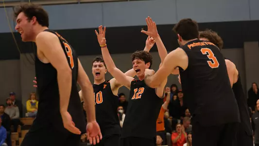 Men's Volleyball Celebration