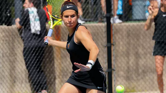 Princeton Womenís Tennis hosts Columbia on April 24, 2022.