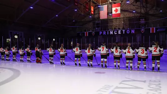 women's hockey anthem lineup photo