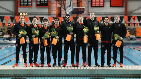Men's Swimming & Diving Senior Day