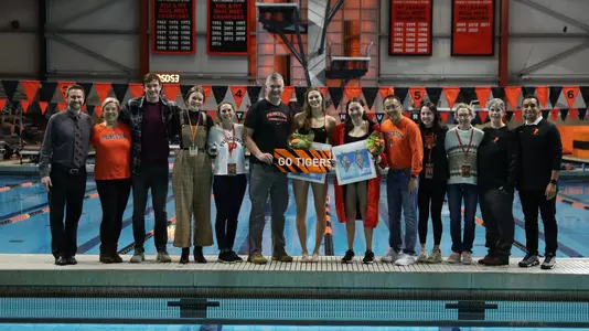 Women's Swimming & Diving Senior Day 2023