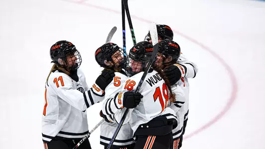 women's hockey celebration photo