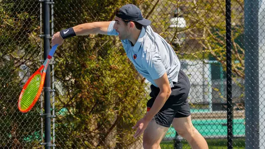Princeton Menís Tennis hosts Cornell on April 22, 2022.