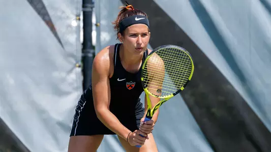 Princeton Womenís Tennis hosts Columbia on April 24, 2022.