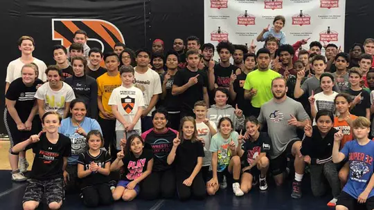 Trenton Youth Wrestling visit to Princeton