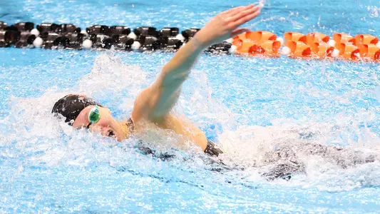 Princeton Women’s Swimming and Diving hosts the Ivy League Tournament on February 15, 2023.