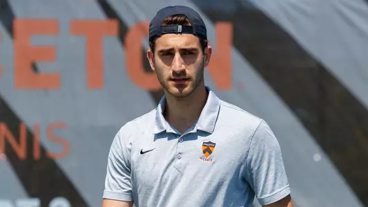 Princeton Menís Tennis hosts Cornell on April 22, 2022.