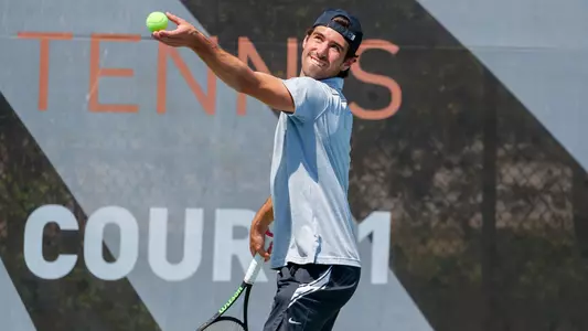 Princeton Menís Tennis hosts Cornell on April 22, 2022.
